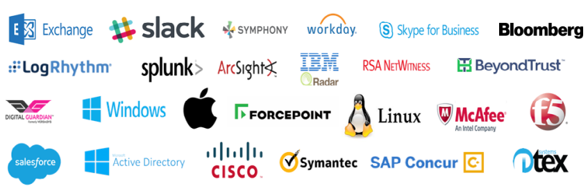 Data may be sourced from anywhere within the organization.
